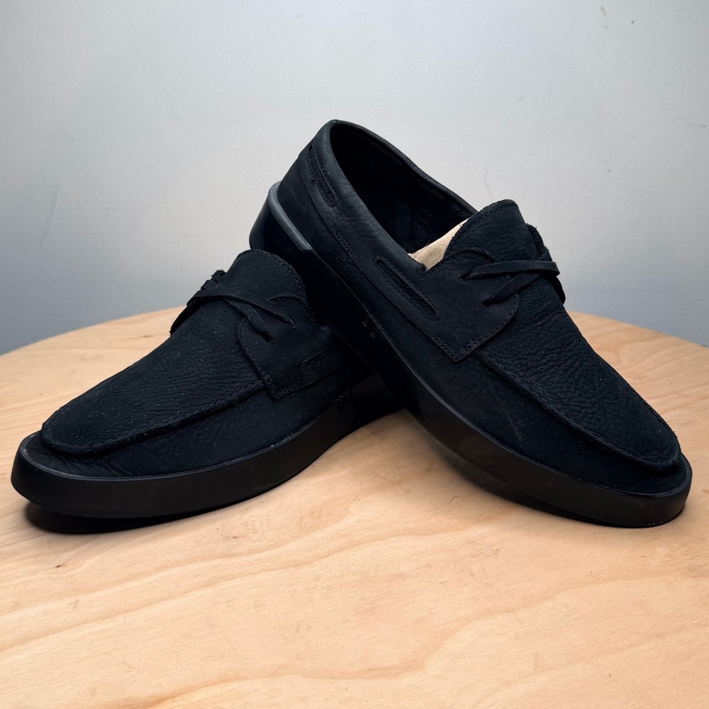 Sperry Gold Cup Authentic Original Black Plushwave 2-Eye Boat Shoes – Men’s 9.5